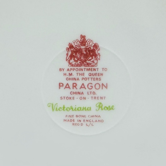 Paragon Victoriana Rose Covered Butter Dish Bone China England - Picture 5 of 5